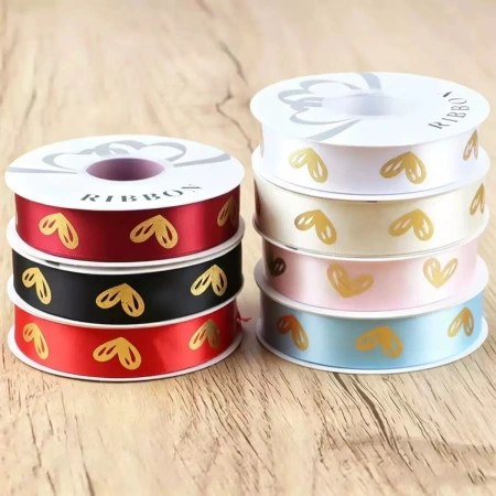 Gold-embossed ribbon ribbon Gold-embossed ribbon ribbon